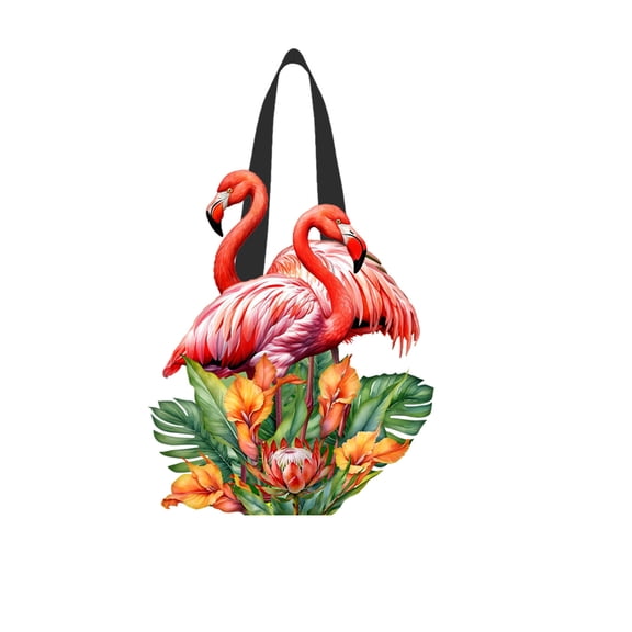 Briarwood Lane Summer Door Hanger 18x14 Flamingo Pair For Summer Door Hanger