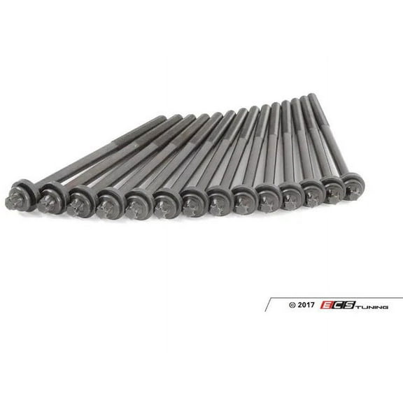 Head Bolt Set - Compatible with 2009 - 2011 BMW 335d 2010