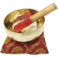 thumbnail image 3 of 5" Handmade Crown Chatra Tibetan Singing Bowl Meditation Healing Bowl, 3 of 3