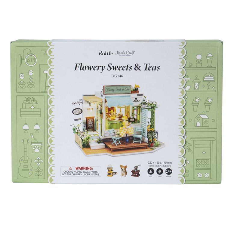 DIY Miniature House Kit  Afternoon Baking Time – Hands Craft US, Inc.