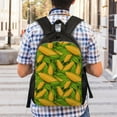 thumbnail image 4 of Lafuoo Fresh Corn 1 Pattern Single-sided Backpack, Waterproof with Computer Compartment, Suitable for Business, Travel, Sports-One Size, 4 of 6