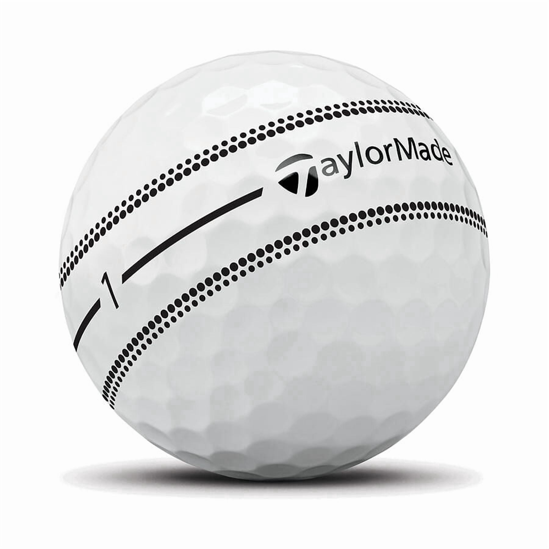 (2 pack) TaylorMade 2026 TP5 Stripe Golf Balls 12pk, White