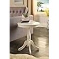 thumbnail image 3 of Astonishing Side Table With Round Top, White, 3 of 4