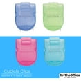 thumbnail image 3 of 1InTheOffice Cubicle Clips, Assorted Colors, "12 Pack", 3 of 5
