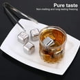 thumbnail image 4 of BAETEUY Stainless Steel Whiskey Stones, 4/6/8Pcs, Reusable, Ice, Cubes, Effective, Cooling, Food, Grade, Chilling, Rocks, Bourbon, Gin, Beverage, Ideal, Fathers, Day, Birthday, Gift, Men, Whiskey, 4 of 8