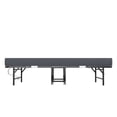 thumbnail image 3 of 3.7" Memory Foam Mattress Twin Folding Bed - Portable For Small Apartments, Metal Frame, 75" X 38", Modern With Comfortable High Sponge Extra Guests, 38, 3 of 7