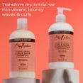 thumbnail image 3 of SheaMoisture Coconut & Hibiscus Curl & Shine Shampoo & Conditioner Set for Curly & Textured Hair, 13 oz 2 Count, 3 of 13