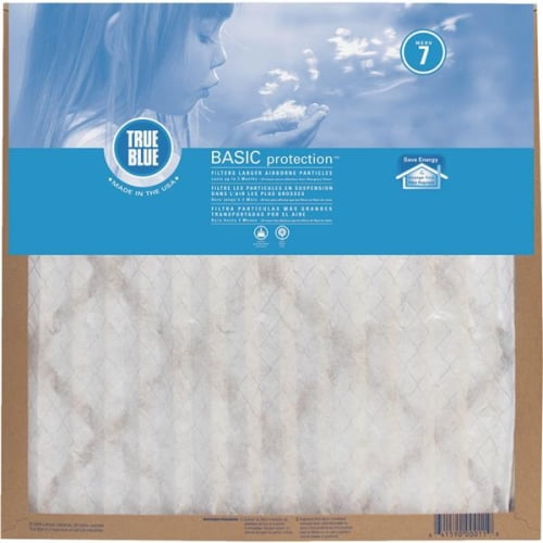 True Blue Basic Air Filter MERV 7 16x20x1