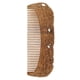 thumbnail image 2 of Talló El Cepillo Natural Del de La Cabeza Del Peine Del Pelo Del Sándalo Antiestático - 15.2 x 5. cm Baoblaze Peine de madera de sándalo, 2 of 6