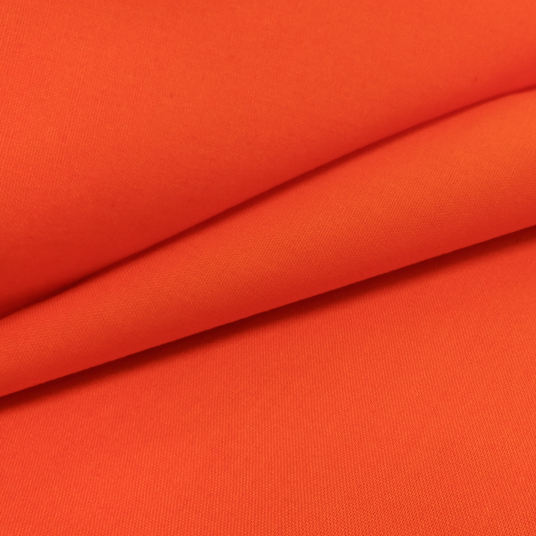 (5 pack) Waverly Inspirations 1 Yard Cut 100% Cotton Solid Fabric, Zinnia Orange, 44" Wide for Quilting & Sewing