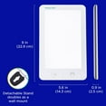 thumbnail image 5 of SQHQ HappyLight Lumi Plus - Light Therapy Lamp with 10,000 Lux, UV-Free, LED Bright White Light with Adjustable Brightness, Countdown Timer, & Detachable Stand - Boost Mood, Sleep, and Focus, 5 of 5