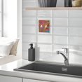 thumbnail image 6 of Yayeee Toggle Light Switch Wall Plate 2-Gang 4.56"x4.48" Decorative Outlet Cover, Art City, 6 of 7