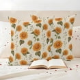 thumbnail image 3 of Sunflower Autumn Outdoor Waterproof Pillow Covers, Fall Farmhouse Botanical Floral Decorative Square Throw Pillowcase Sofa Cushion Sham for Patio/Couch/Chair, 20"x20" 2 Pack, 3 of 8