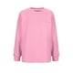 thumbnail image 5 of Sudadera con capucha gris con cremallera,Blusa de manga larga para mujer, cuello redondo, corte holgado, color liso, largo normal para uso diario, sopatenor, 5 of 8