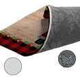 thumbnail image 6 of Kitchen Rug Mat Christmas Truck Gnome, Set of 2, Anti-Fatigue Non-Skid Washable Kitchen Runner Rugs, Buffalo Check Wood Soft Comfort Rug for Kitchen, Floor Home, Front of Sink, Laundry, 6 of 6