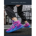 thumbnail image 6 of BINQER Unisex Basketball Sneakers Breathable Athletic Shoes with Multi Color Matching Design, Dynamic Traction All-Day Comfort for Indoor/Outdoor Courts, 6 of 8