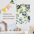 thumbnail image 4 of FORMRS Acrylic Clipboard with Low Profile Clip Standard A4 Letter Size, 12.5" x 9", Light Floral Pattern, 4 of 8