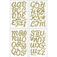 thumbnail image 4 of SEI 1.75-inch Pacifico Glitter Iron-on Letters Transfer, Gold, 4 of 5