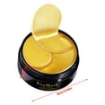 thumbnail image 5 of 24k Gold Under Eye 60 Pcs Eye Mask Gold Aging Collagen Hyaluronic Under Eye Mask For Removing Dark Circles under Eye Makeup Gel Left Eye Patch Eye Ice Pack Eye Warm Compress Korean Glass Skin Routine, 5 of 9