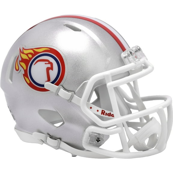 Liberty Flames Silver Eagle Riddell NCAA Speed Mini Helmet