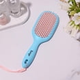 thumbnail image 2 of Detangling Vented Brush | Flexible Bristles for Wet or Dry Hair | Gentle Glide to Reduce Breakage | Ergonomic Shower Brush | Great for All Hair Types & Sensitive Scalps (Blue), 2 of 4