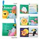 thumbnail image 1 of The First Soft Cloth Book For Baby That Makes Rustling Sound When Rubbed, Featuring Animals, Dinosaurs, Food, Transportation, Space, And Ocean Series, 1 of 5
