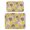 White-208, variant on 2 Pack Washable Rubber Sunflower Cute Floral Dish Drying Mats for Kitchen Counter Home Large Coffee Bar Pad Accessories and Decor for Utensils Stemware (2pcs 18''x24'' 19.5''x12'')