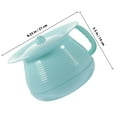 thumbnail image 2 of WRITWAA Hospital Ward Portable Urinal Pot Chamber Plastic 1Set, 2 of 5