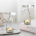 thumbnail image 4 of Candle Holder Heart Shape 5 Inch DIY Spinning Small Candle Holder (Star), 4 of 4