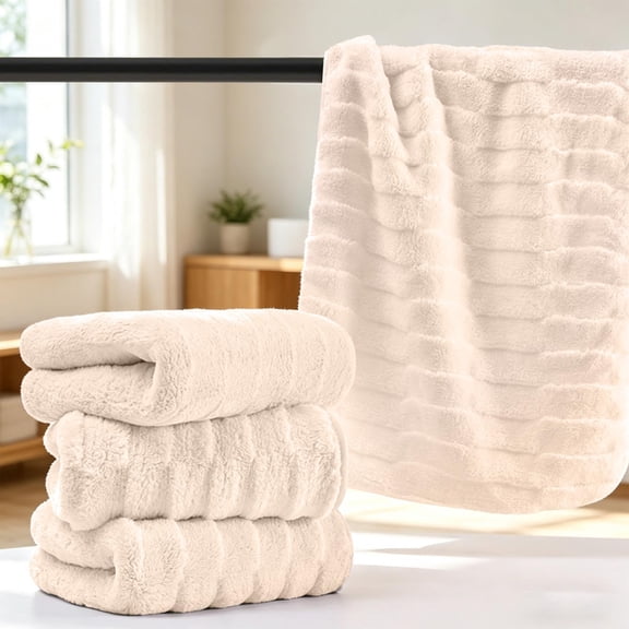 Luxury Hotel & Spa Collection Highly Absorbent, quick dry 100% Turkish Cotton, Eco friendly Towel, For Bathroom, Gymand Kitchen Dobby Border Soft Towel Set (Set of 1)