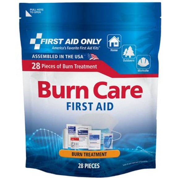 First Aid Only 28-Piece Burn Care First Aid Kit for Home, Jobsite & Outdoors