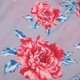 thumbnail image 3 of Vestido a rayas de manga corta con estampado floral a rayas de mujer con bolsillos # Sunnimix Vestido a rayas con estampado floral, 3 of 8