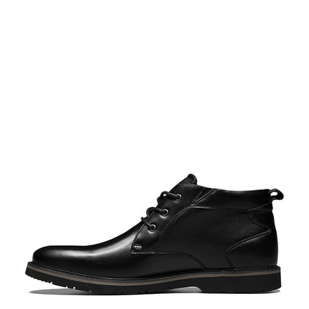 Nunn Bush Men's Denali Plain Toe Oxford Boot - Waterproof Leather, Memory Foam Insole, Comfortable Work Boot