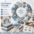 thumbnail image 2 of 2027 New 3D Fabric Poke Wreath Art DIY Kit Christmas Craft for Adults，3D DIY Fabric Poke Art, Christmas Wreath Making Kit for Adults,Beginner Friendly,Home Door Wall Decor, Holiday Craft, 2 of 6