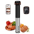 thumbnail image 2 of Machine sous Vide, Recettes d'Application WiFi Incluses, Cuiseur sous Vide 1100W, Circulateur à Immersion Cuiseur de Précision avec Température Précise, Ultra Silencieux, Étanche IPX7, Chauffage Rapide et Contrôle du Temps, 2 of 4
