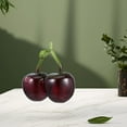thumbnail image 4 of ACDANC 2026 New Glass Cherry Vase Unique Decorative Planter Flower Holder Hydroponics Bud Vase Small Fruit Shaped Centerpiece for Home Office, 4 of 7