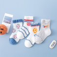 thumbnail image 1 of Calcetines unisex para bebé, niñas, niños, verano, punto de tobillo, ojal -, 1 of 5