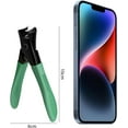 thumbnail image 3 of DUAIU Nail Clippers for Thick Nails Start Makers Toenail Clippers Wide Jaw Nail Cutter Heavy Duty Nail Clipper Sharp Curved Toe Nail Clippers for Men and Women,Green, 3 of 6