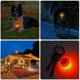 thumbnail image 5 of Sincero Linterna solar grande para decoración de jardín, luz solar impermeable al aire libre, lámpara decorativa de metal para patio, decoración de fiesta en el patio, 5 of 5