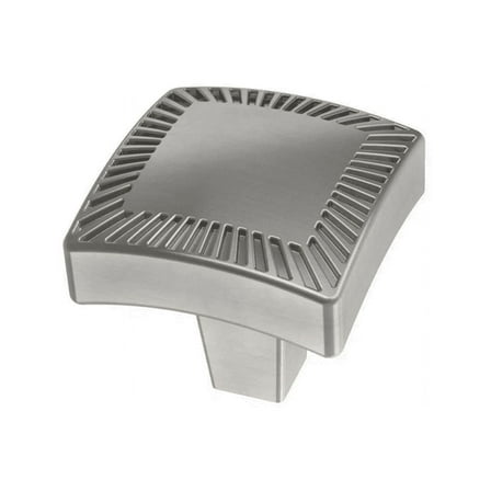 Liberty P38474C-SN 1 1/4" Textured Arch Satin Nickel Cabinet Drawer Knob