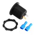 thumbnail image 5 of 12 V Motorcycle Car LED Digital Display Voltmeter Waterproof Voltage Volt Meter Gauge Motorbikes Cars Boats ATV UTV camper, 5 of 5