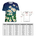 thumbnail image 2 of Daisy Women T-Shirt Classic O Neck T-Shirts Short-Sleeve Trendy Animal Print Design Tshirt Casual Clothing, 2 of 5