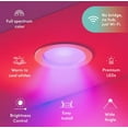 thumbnail image 2 of 5/6 in. 65-Watt Equivalent Multi-Color Smart Alexa/Hey Google/HomeKit/Siri Retrofit Integrated LED Recessed Downlight, 2 of 5