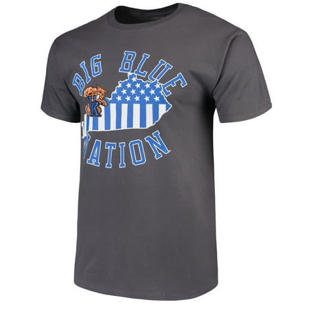 Kentucky Wildcats Tee - Men's Charcoal Kentucky Wildcats Blue Nation T-Shirt