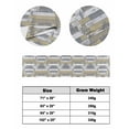 thumbnail image 6 of Xipuska Yellow Gray Bed Runners for Queen Size Bed, Decorative Bed Throws for Foot of Bed, Rustic Vintage Shabby Mottled Wood Grain Bed Runner Sofa Throw Bedding Scarf Protector Slipcover for Bedroom, 6 of 6