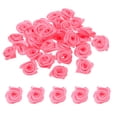 thumbnail image 1 of Unique Bargains Mini Satin Ribbon Roses Tiny Fabric Flowers Embellishments Rosettes Applique Rose Red 30 Pcs, 1 of 5