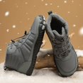 thumbnail image 4 of Hiking Waterproof Boots Winter Warm Lined Footwear Non-Slip Shoes Outdoors, 4 of 11