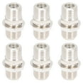Qiysamall 6 Sets F Type Coax Cable Connector Plug Connector Antenna