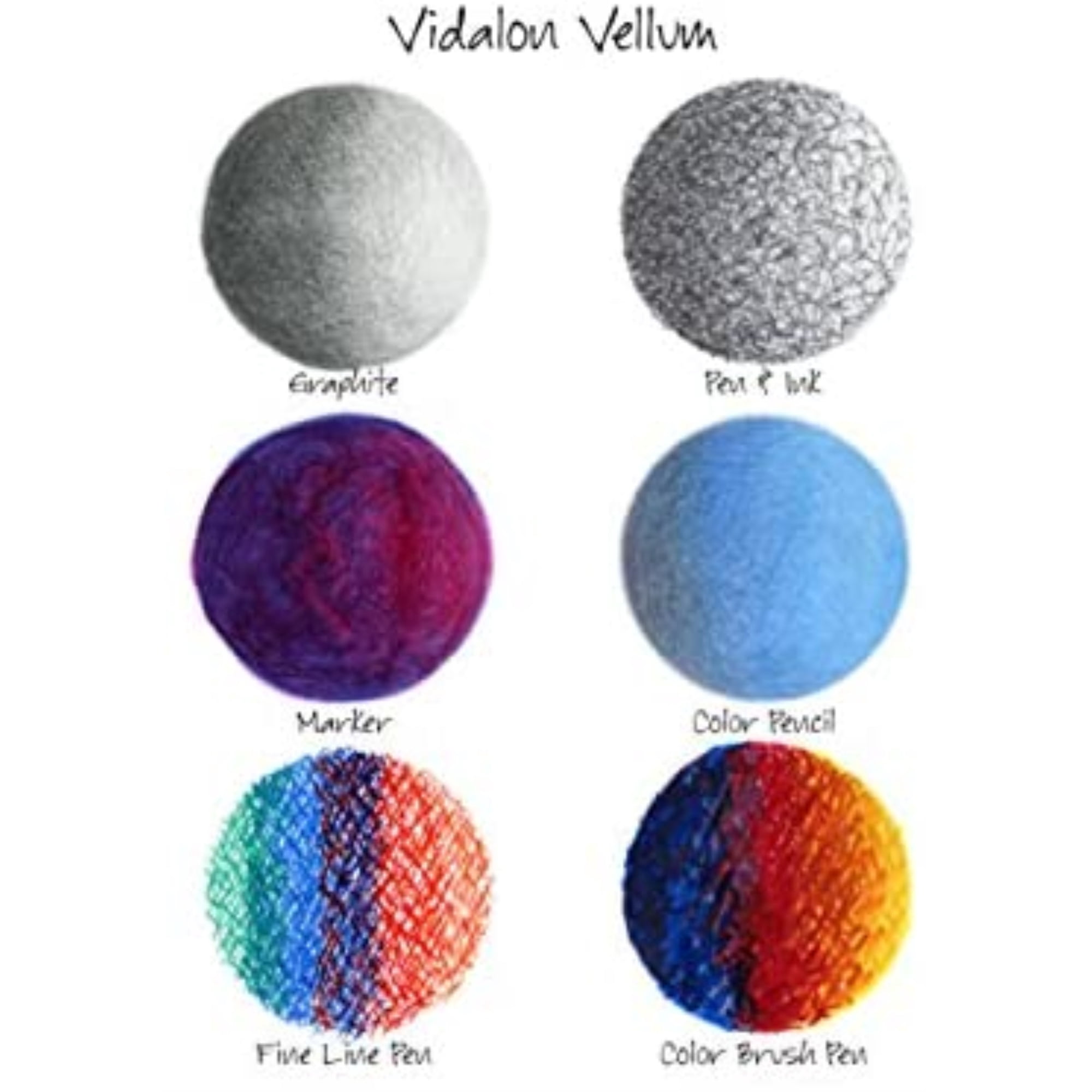 Canson Artist Series Vidalon Vellum Tracing Paper, 11" x 14", 50 Sheets