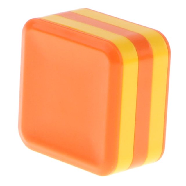 Juguete de tambor de arena cuadrado Juguete de tambor de arena cuadrado naranja Instrumento Juguete educativo de música temprana para niños Magideal Juguete de tambor de arena cuadrado
